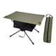 thumbnail image 4 of Mesa Plegable Para Exteriores, Mesa Ligera Para Acampar, Para Fiestas En El Jardín, Color Verde, 4 of 5