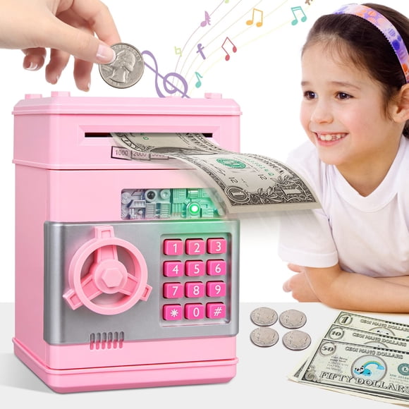 Cajero automático electrónico Piggy Bank MAGIBX para niños y niñas