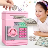 Cajero Automático Electrónico Piggy Bank Magibx Para Niños Y Niñas