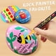 thumbnail image 4 of Plumas de pintura acrílica Droaful de 48 colores con doble punta e impermeables, 4 of 6