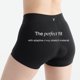 thumbnail image 5 of Braguitas KNIX Dream Short, juego de 3, negro, talla XL, 5 of 5