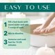 thumbnail image 4 of Baño de Pies Laki Naturals con Vinagre de Manzana 283 g Menta, 4 of 5