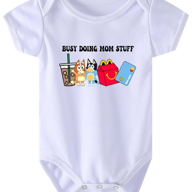 Infant Baby Girls Cute Animal Graphic Print Romper, Newborn Short Sleeve Round Neck Onesie Clothes