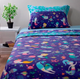 thumbnail image 1 of Sabanas infantiles polar 1.5 plaza doral color violeta, 1 of 3