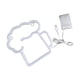 thumbnail image 4 of Draft Beer Neon Lamp Sign USB Battery Powered Layout Holiday Indoor, 4 of 5