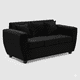 thumbnail image 3 of Living Kansas 3 Cuerpos + 2 Pouf Felpa Negro, 3 of 5