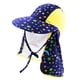 thumbnail image 4 of Niño Protección UV UPF50+ Gorro De Baño Capa De Protección Solar Cuello Gorro De Playa Star, 4 of 5