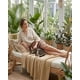thumbnail image 4 of Set 2 Mantas Borlas Decorativas Rusticas Pieceras Sillon, 4 of 6