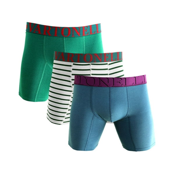 Pack de 6 Boxer Largo Algodón Hombre