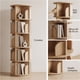 thumbnail image 5 of Homer Design Biblioteca Giratoria Librero Organizador Libros Alto 160cm Color Marrón, 5 of 7