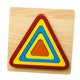 thumbnail image 4 of Rompecabezas Geométrico Niños Preescolar Juguete Educativo Triángulo De Regalo, 4 of 5