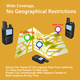 thumbnail image 3 of Kayotom Global Alcance Ilimitado 4G LTE Walkie Talkies con SIM, Radios de Larga Distancia Bidireccionales, PTT a Nivel Nacional, Paquete de 2, 3 of 11