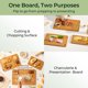 thumbnail image 3 of Keechee Bamboo Cutting Board, Durable Wood Cutting Boards, 3 of 3