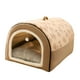 thumbnail image 3 of Casa Para Perros Y Gatos Con Cojín, Nido Suave Y Cálido Para Gatos De Interior, Gatitos De Invierno, 3 of 5