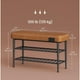 thumbnail image 2 of Mueble Zapatero Eco Cuero Cafe Rieti, 2 of 6