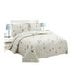 thumbnail image 2 of Cubrecama Quilt Verano 1.5 Plazas - Beige Cuadrille Rosas 021, 2 of 3
