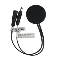 Magideal - Accesorios De Interruptor De Atenuación Táctil Led Ocultos, Piezas De Repuesto Portátiles Fáciles De Instalar, Interruptor De Lámpara Táctil De Panel Negro