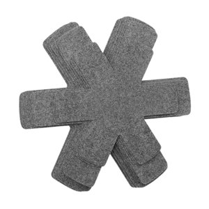 Magideal - 12 Protectores De Sartenes Apilables, Tapetes Aislantes Térmicos, Separadores De Sartenes Antideslizantes Y Portátiles Para Antiadherentes, Utensilios