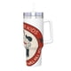 thumbnail image 2 of Recuerda Niños: La Electricidad Te Matará Vaso aislado de acero inoxidable con asa, diseño temático, regalo para familia, amigos y fans; incluye pajita y encaja en el portavasos estándar, 40 oz, 2 of 6