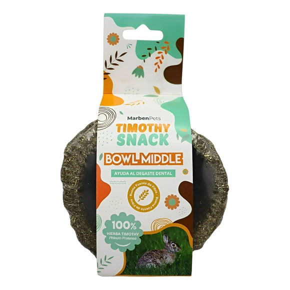 Timothy Snack Bowl Para Roedores Conejos Hamster Cobaya 200g