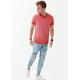 thumbnail image 2 of Polera Hombre Manga Corta Cuello V Rojo Talla M, 2 of 3