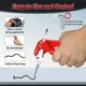 thumbnail image 2 of Dispensador de Silicona FLY TERNS 6,3 cm Rojo Industrial, 2 of 7