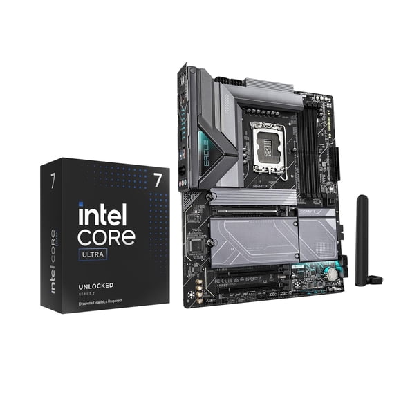 Combo De Cpu Intel Ultra 7 265kf De 20 Núcleos Con Z890 Eagle Wifi7