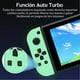 thumbnail image 5 of Control para Nintendo Switch - Mando Inalámbrico con Luces RGB, Vibración Dual y Función Turbo - Azul y Verde, 5 of 7