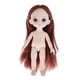 thumbnail image 4 of Muñeca Articulada Fiocias BJD 16 cm Cuerpo Desnudo DIY Cabello Liso Marrón, 4 of 5