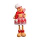 thumbnail image 2 of Figura de Hombre de Jengibre de Navidad - Adorno para Fiesta y Decoración Navideña, Con Sombrero de Chef, 2 of 3