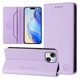 thumbnail image 2 of Funda Billetera con Soporte para iPhone 13/iPhone 14 Bloqueo RFID Plegable Morado claro, 2 of 6