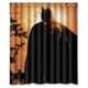 thumbnail image 1 of Cortina de ducha de Batman Begins, juego de cortina de baño con ganchos, tamaño 60 x 72 pulgadas, 1 of 3