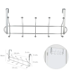 thumbnail image 5 of Colgador Perchero Para Puerta Cromado Con 5 Ganchos Dobles, 5 of 5