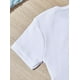 thumbnail image 5 of Summer Newborn Onesie Toddler Boys And Girls Baby Cartoon Letter Print Short Sleeve Romper, 5 of 5