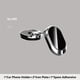 thumbnail image 1 of Alloy Folding Magnetic Car Phone Holder, Foldable Magnetic Car Phone Mount, Ultra Magnetic Flex Car Phone Holder, Adjustable 360° Rotation Magnetic Phone Holder Gift For Birthday/Easter/President's Da, 1 of 3