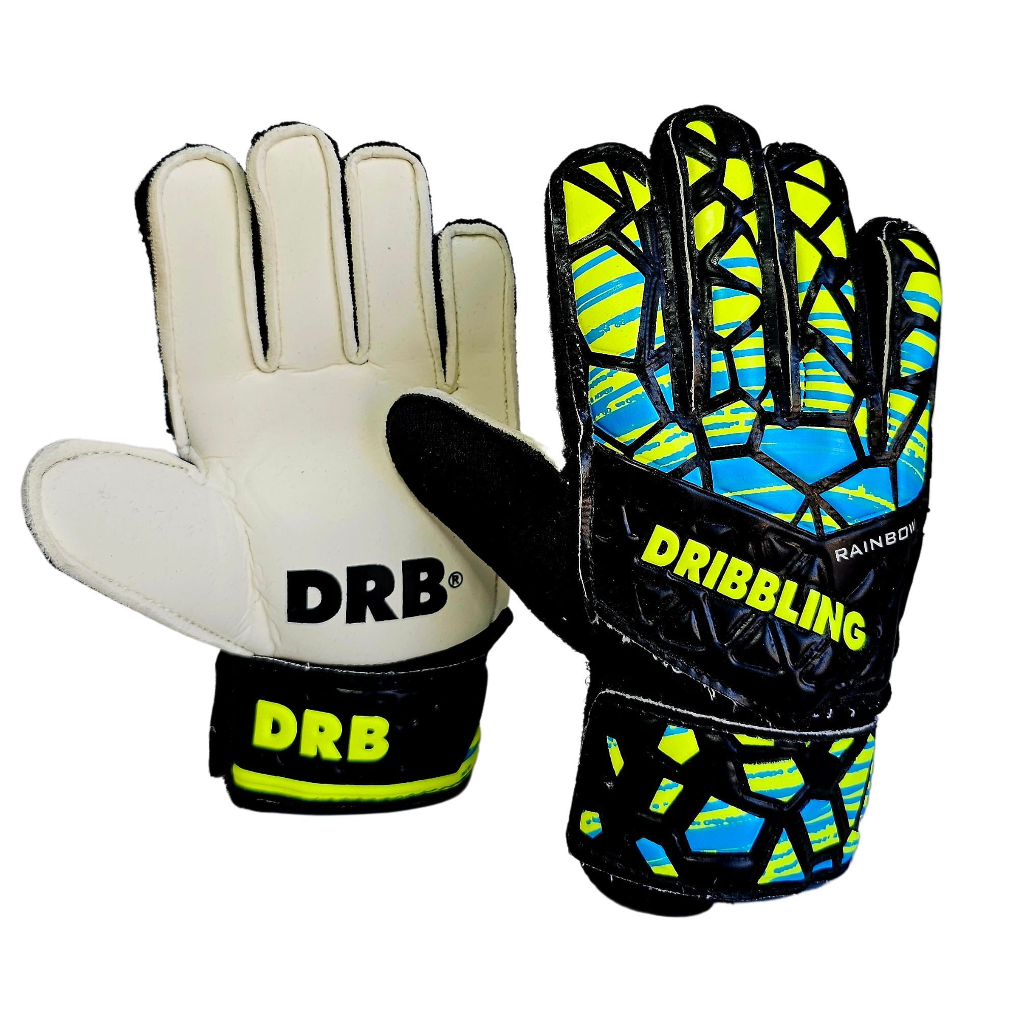 Guantes Arquero Infantil Con Ferulas Rainbow Drb #4