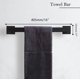 thumbnail image 2 of Set de accesorios de baño PAHSFS 10 piezas negro mate, 2 of 6