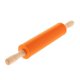 thumbnail image 3 of Rodillo de silicona Pizza Dough Maker Rolling Dowel Dough Roller Orange, 3 of 5