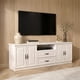 thumbnail image 2 of Rack Tv 140x30x60cm Alto Estilo Europeo Hecho En Melamina Blanco, 2 of 8