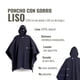 thumbnail image 4 of Poncho Clásico de Lana Premium OLKI - Azul, 4 of 4