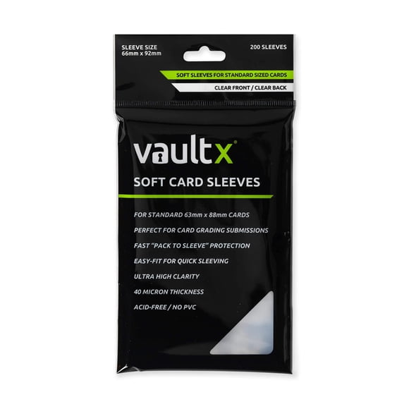 Tarjeta coleccionable Penny Sleeves Vault X Soft Fit (paquete de 200)