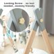 thumbnail image 5 of Baby Play Gym Avrsol de madera plegable con 6 juguetes, 5 of 7