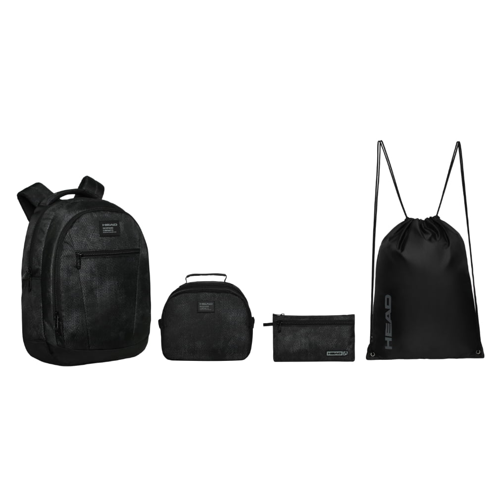 Pack Top Escolar Smoked Negro Head