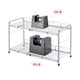 thumbnail image 5 of Organizador bajo fregadero FlagShip 43‑64 cm Plata de 2 niveles, 5 of 9