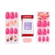 thumbnail image 4 of Uñas postizas imPRESS Sol Rosa Mediano forma Coffin - 30 unidades, 4 of 9