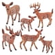 thumbnail image 3 of Paquete De 6 Figuras De Modelos De Renos De Animales Para Enseñanza, Suministros Para Fiestas, 3 of 5