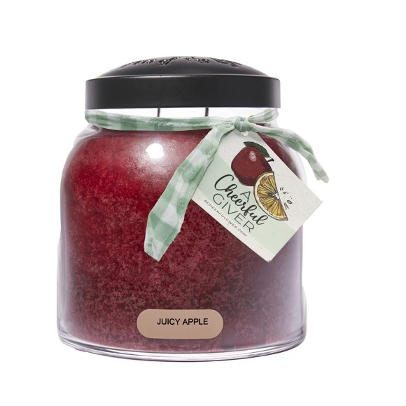 Vela A Cheerful Giver 34 oz Manzana Jugosa Rojo