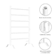 thumbnail image 4 of Calefactor Secador de Toallas 80 w Bajo Consumo Pedestal 70 x 45 cm Vico Blanco, 4 of 5