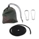 thumbnail image 3 of 4pcs 2m Hamaca colgando cuerdas y carabineros de aleación Camping Garden Travel, 3 of 5