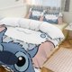 thumbnail image 2 of Cute Stitch 3 Piece Sets Full/Queen Size - Reversible Microfiber Quilts with Shams Soft Lightweight Bedspread Coverlet Comforter for All Season Bed Sheets, 2 of 4